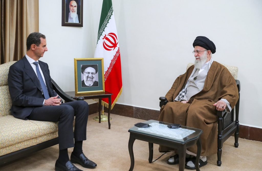 Syrian President Bashar Assad visits Iran to express condolences over death of Raisi