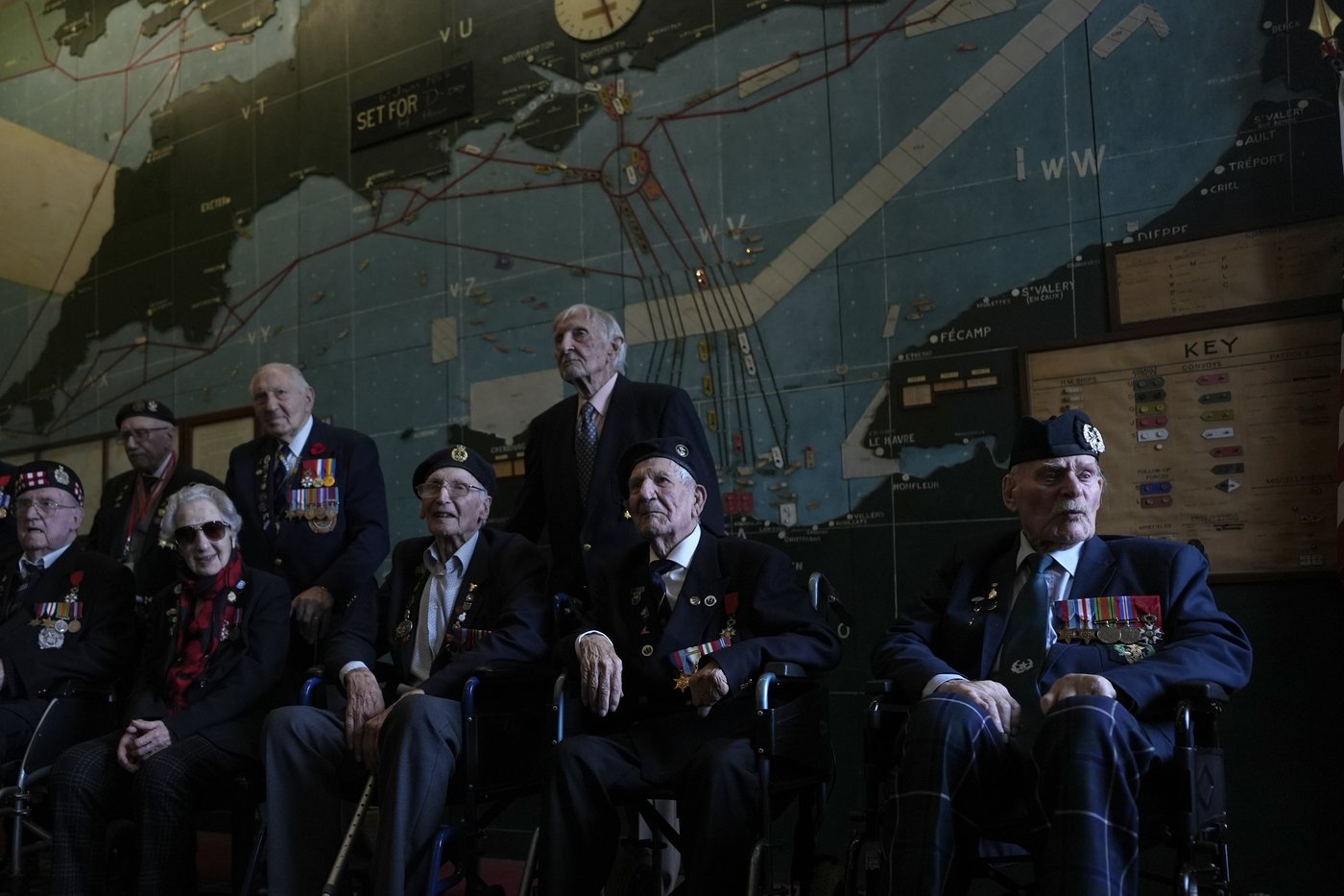 Remembering with sadness, the British DDay veterans recall the war