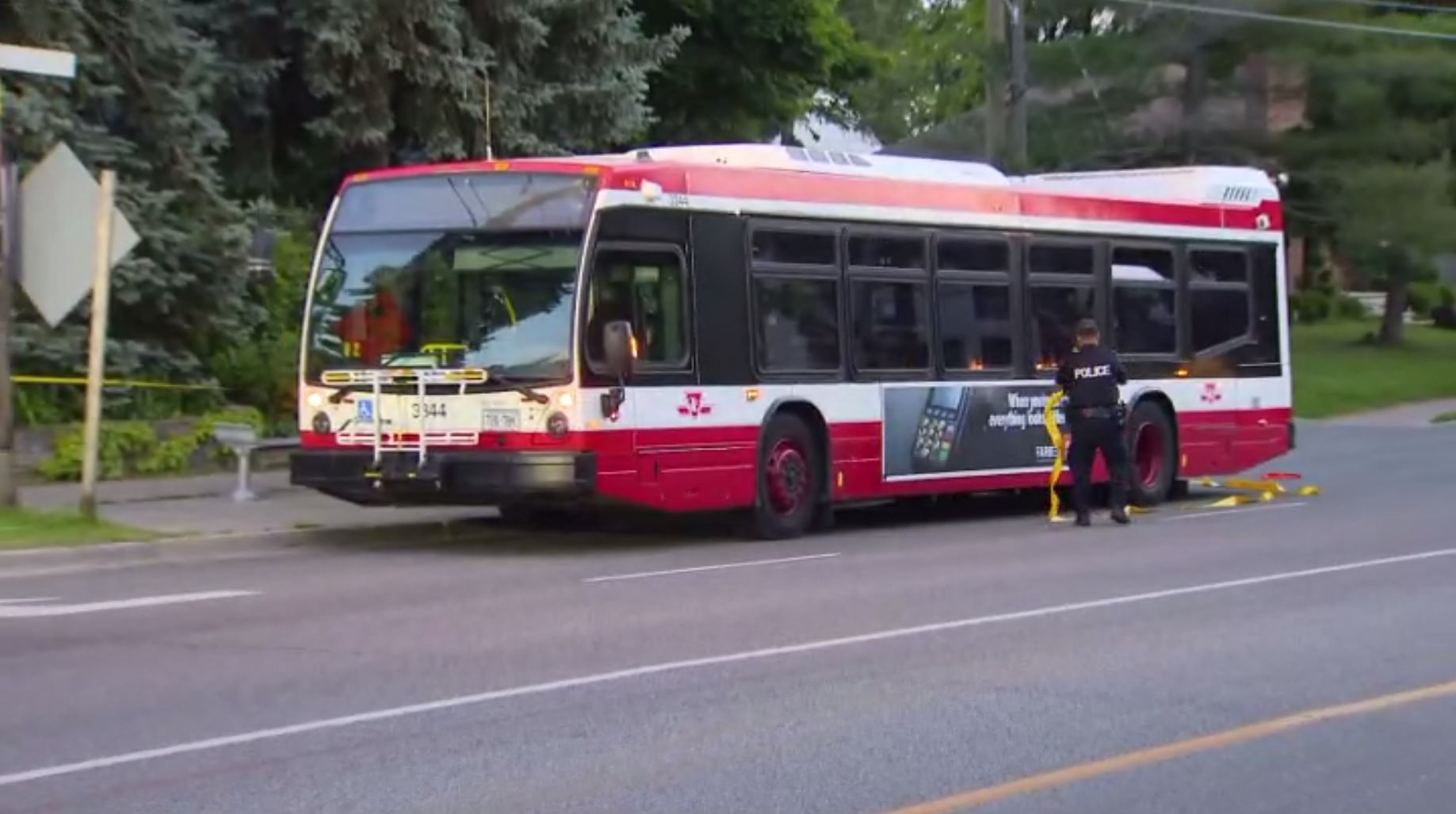 Two teens arrested after argument leads to stabbing on TTC bus in Etobicoke