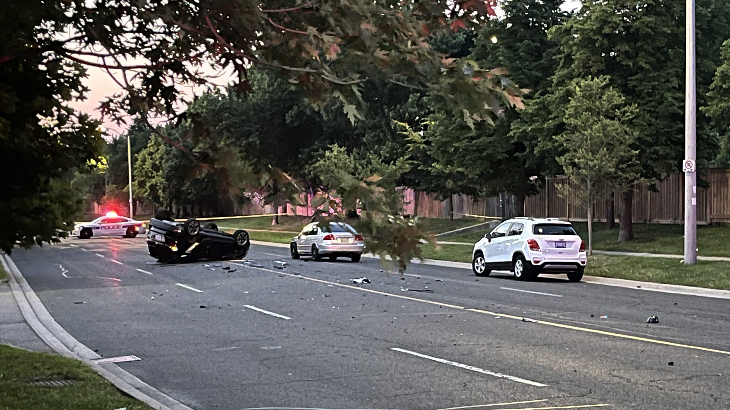 Woman in critical condition, 2 others injured in Mississauga crash