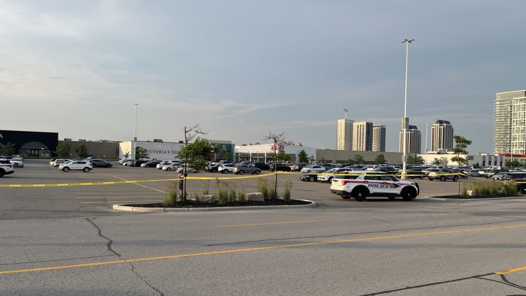 Woman shot in Vaughan Mills parking lot, in life-threatening condition