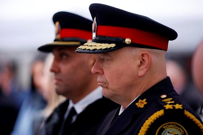 Memorial held to honour Ontario police officers who died by suicide