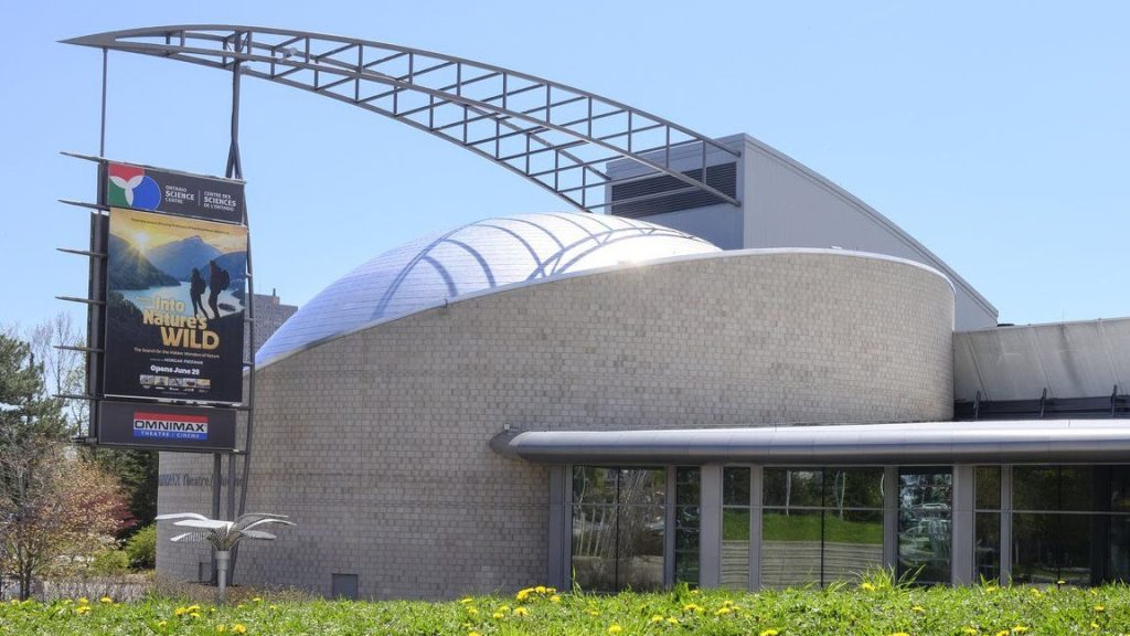 A general view of the Ontario Science Centre