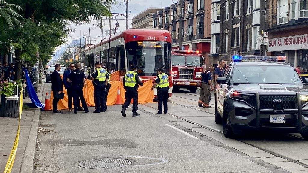 Pedestrian struck and killed by TTC streetcar in Parkdale