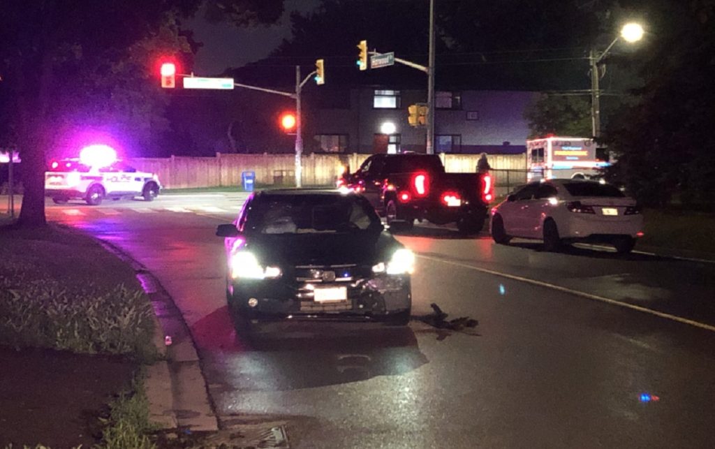 Pedestrian in life-threatening condition after being hit by vehicle in Brampton