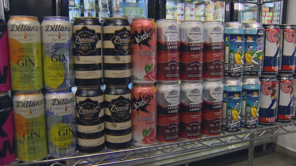 Ready-to-drink beverages can be sold in grocery stores starting Thursday