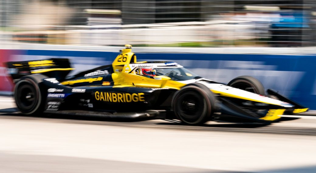 Colton Herta takes pole for IndyCar street race in Toronto