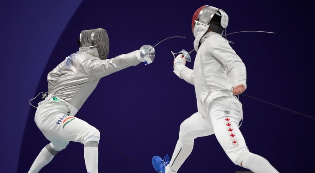 Canadian fencer Fares Arfa stuns three-time reigning Olympic champ