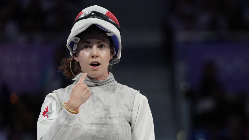 Canada's Eleanor Harvey wins bronze in Paris Olympics fencing event