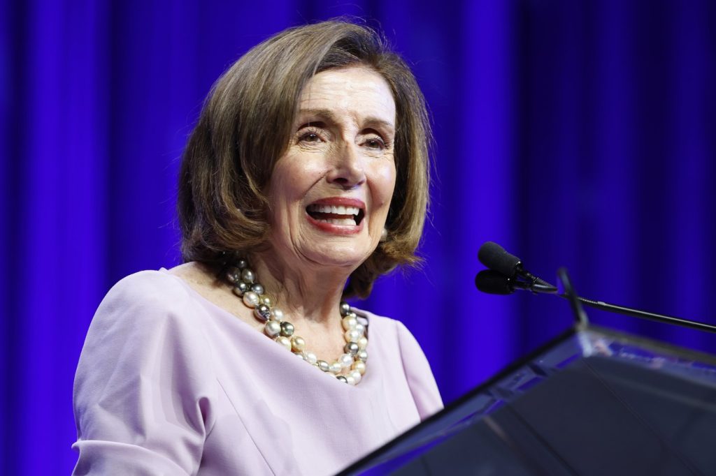 Pelosi delivers speech to NC Democrats with notable absence  -  Biden's future as nominee