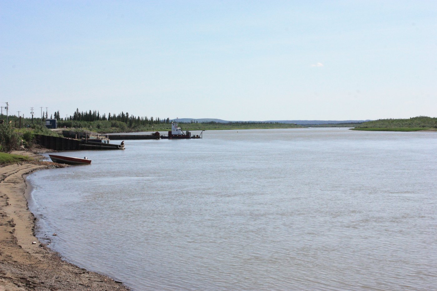 ‘Nobody has these stories’: Canada’s longest river at record low levels