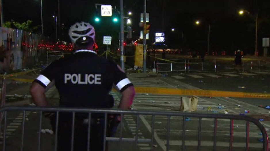 Police investigate after two men were seriously injured in a stabbing near Ontario Place