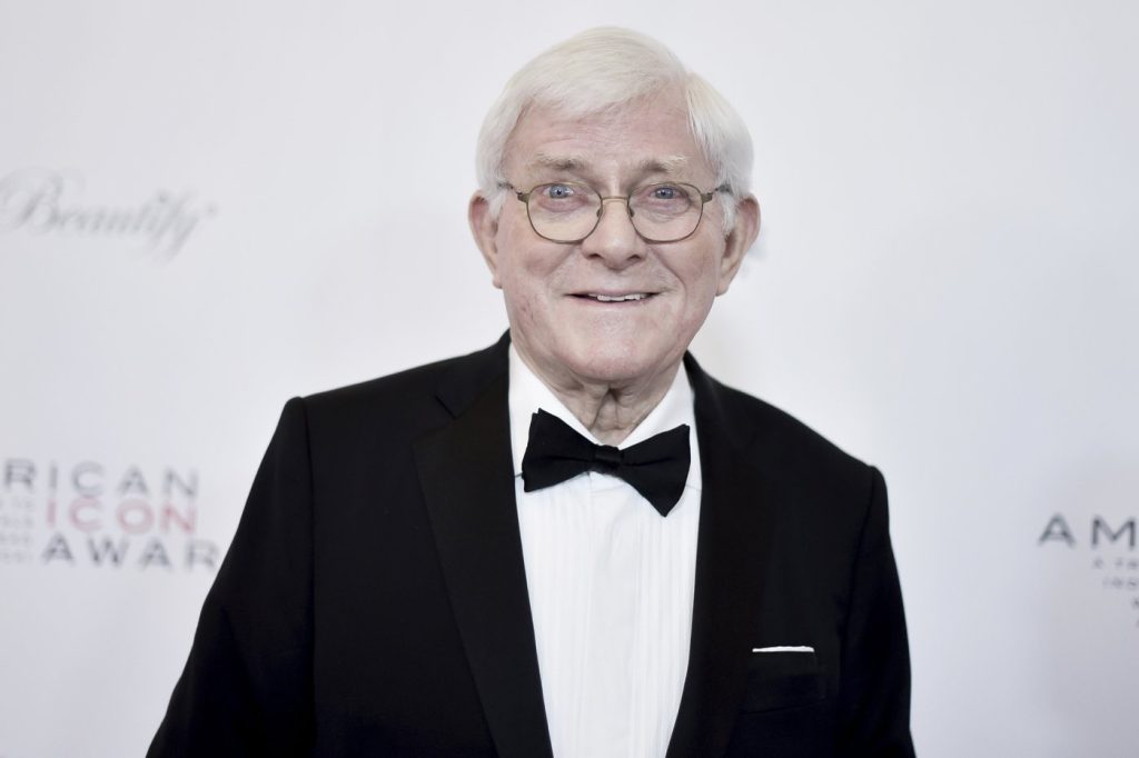 Phil Donahue attends the 2019 American Icon Awards at the Beverly Wilshire Hotel on May 19, 2019, in Beverly Hills, Calif