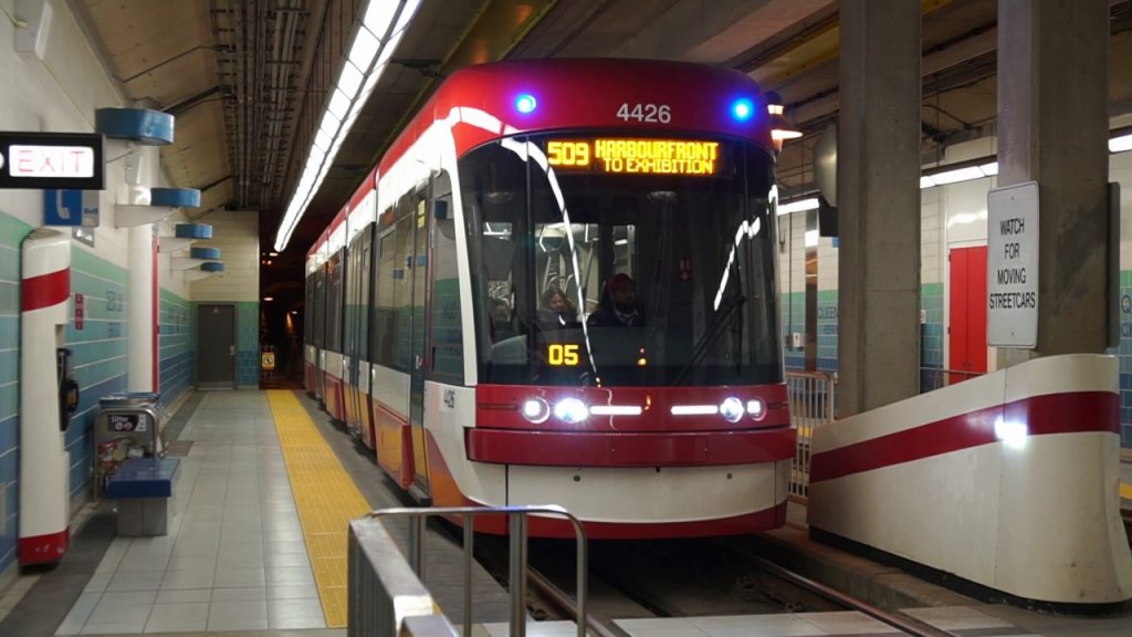 TTC 509 Harbourfront streetcar