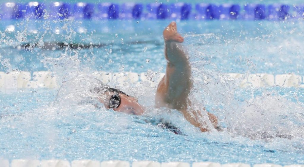 Canadian swimmer Aurelie Rivard.