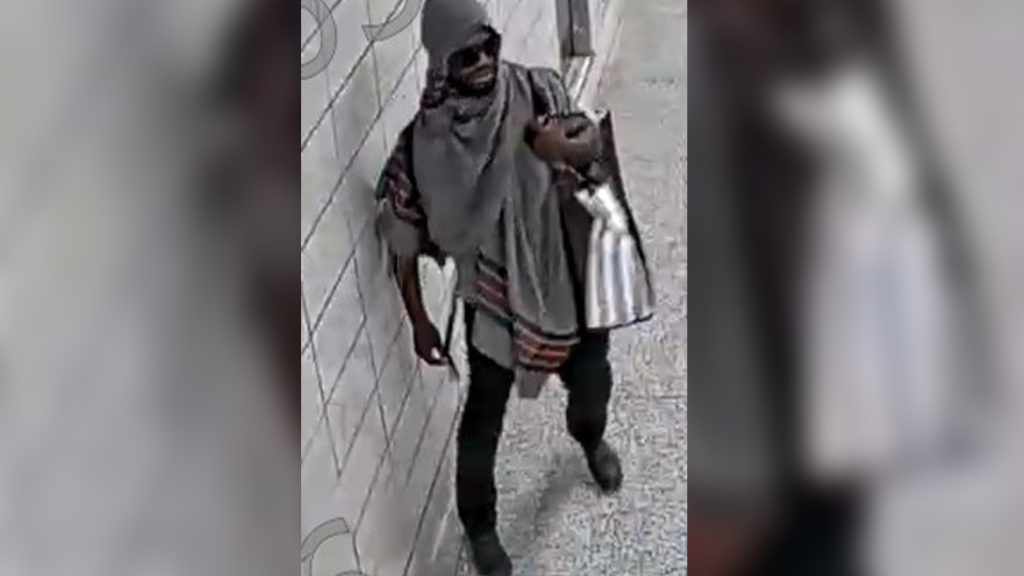 Surveillance photo of suspect wanted in connection with alleged sexual assault at Finch TTC subway station