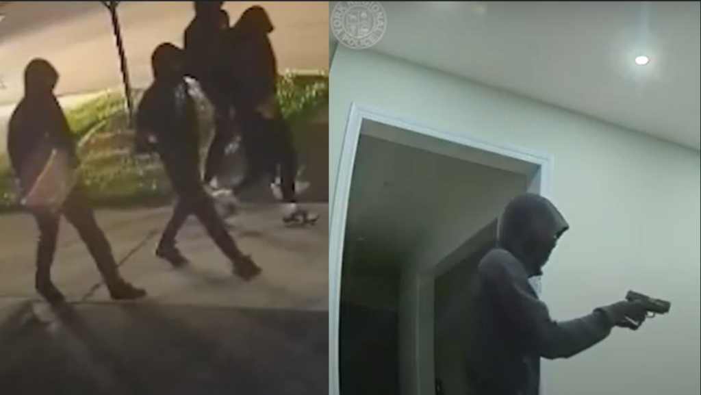 Video shows suspects carry out armed home invasion in Markham