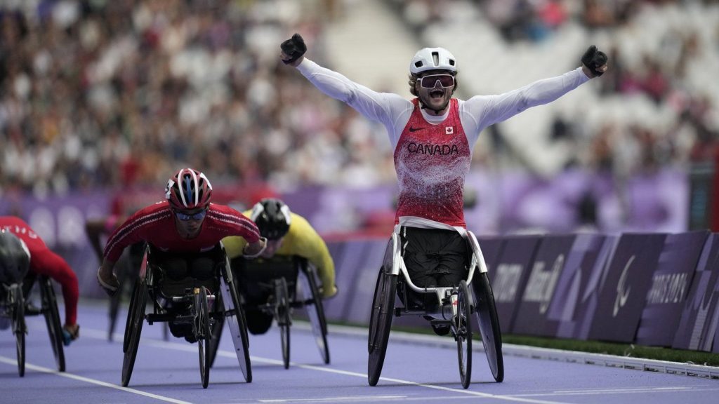 Canadian wheelchair racer Austin Smeenk wins Paralympic gold medal