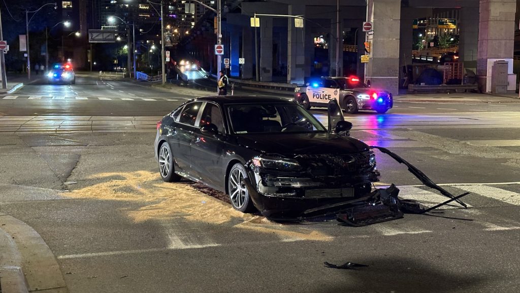 Toronto motorcycle crash