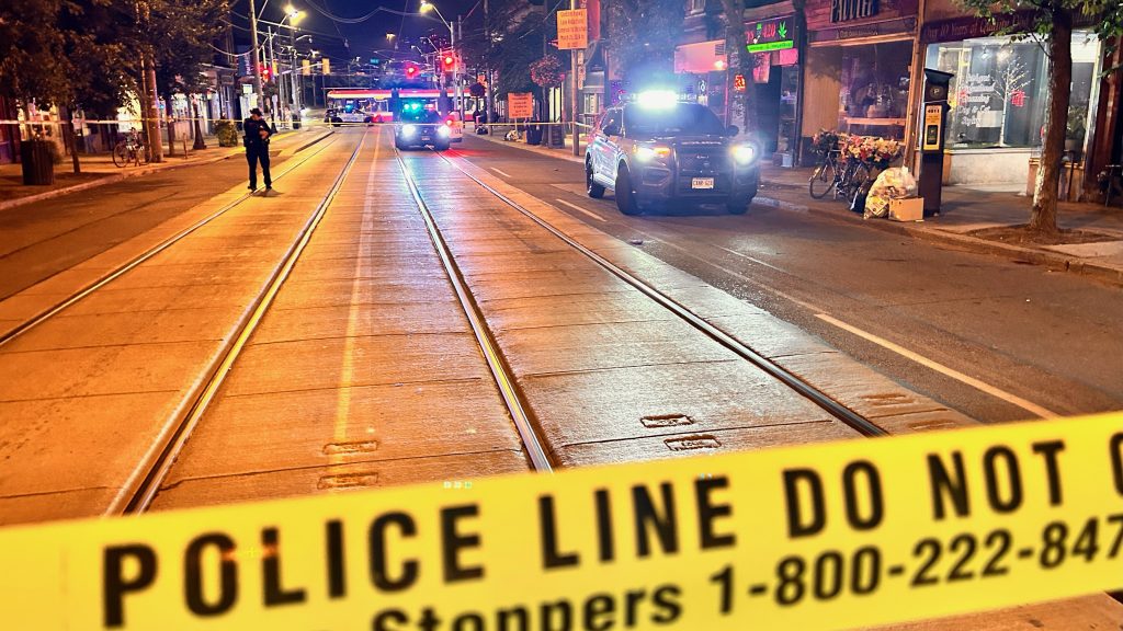 Police investigate after a man was found with stab wounds in Parkdale