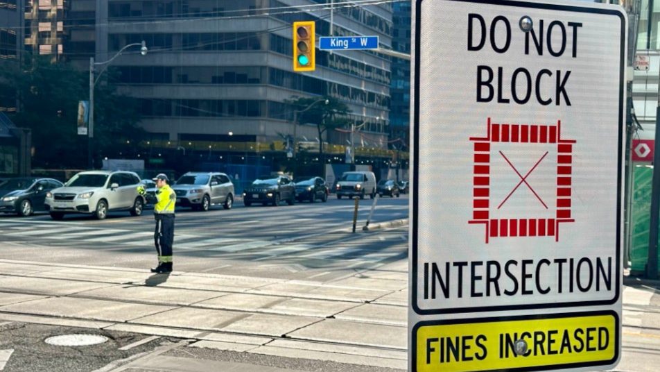 'We're going to fine you': City announces harsh 'blocking the box' penalties in Toronto