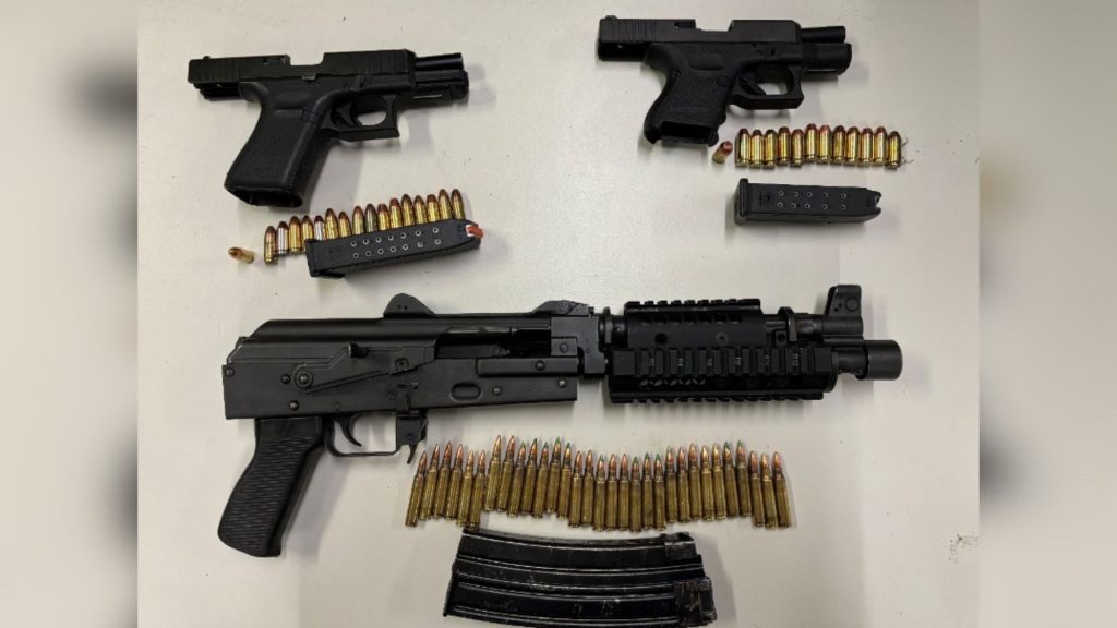 4 men, 1 youth arrested in Toronto firearms investigation