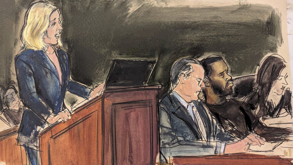 Sean "Diddy" Combs in court