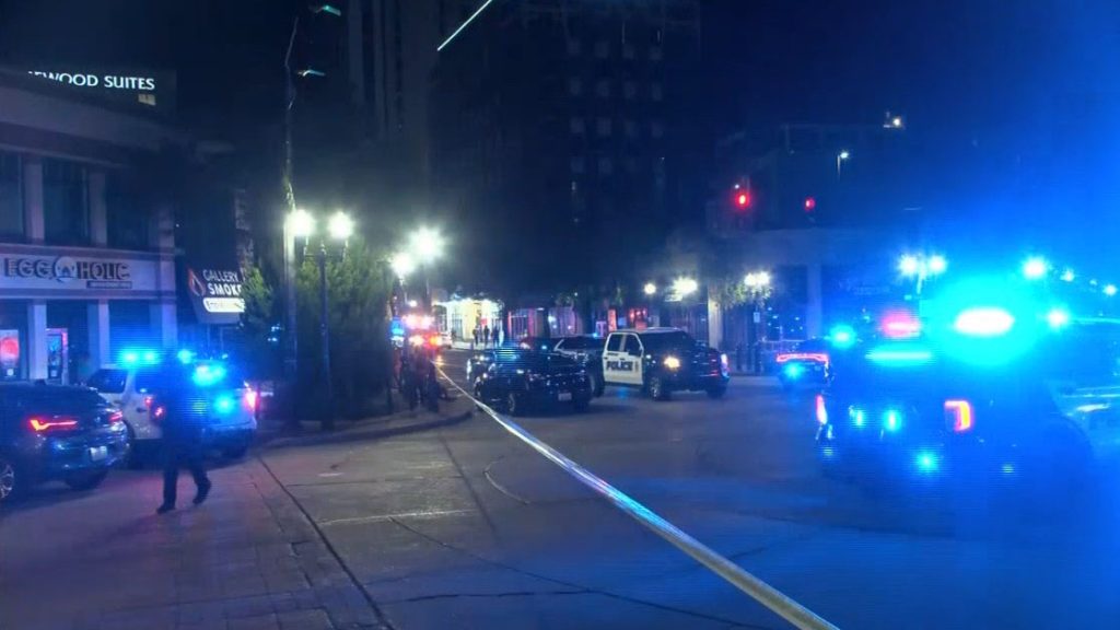 Mass shooting kills 4 and wounds 18 in nightlife district in Birmingham, Alabama