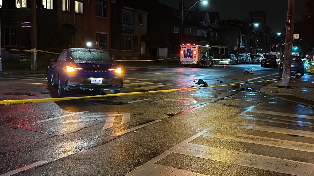 'Tragic incident:' 1 pedestrian dies after two vehicles collide in the Junction