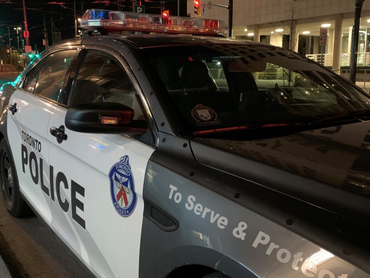 A Toronto Police Services vehicle