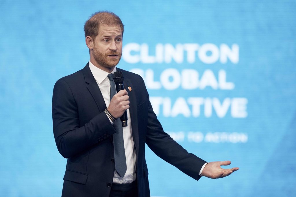 Prince Harry says harms of social media have created an 'epidemic' for today's youth