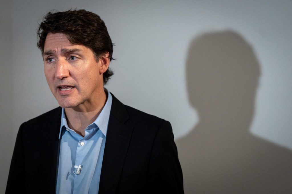 Prime Minister Justin Trudeau speaks to media about the looming Air Canada strike in Vancouver, on Thursday, September 12, 2024.