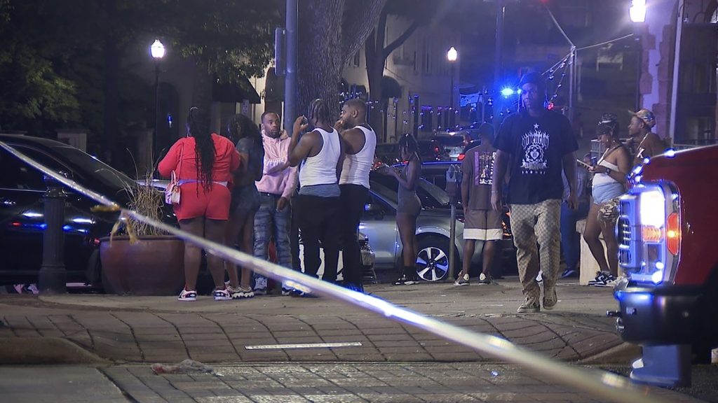 Mass shooting kills 4 and wounds 18 in nightlife district in Birmingham, Alabama