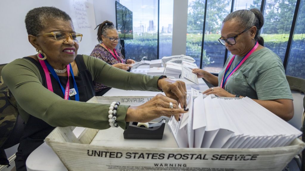 Mecklenburg County Board of Elections in Charlotte, N.C.