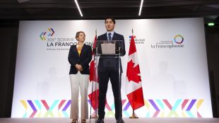 Prime Minister Justin Trudeau and Minister of Foreign Affairs Melanie Joly