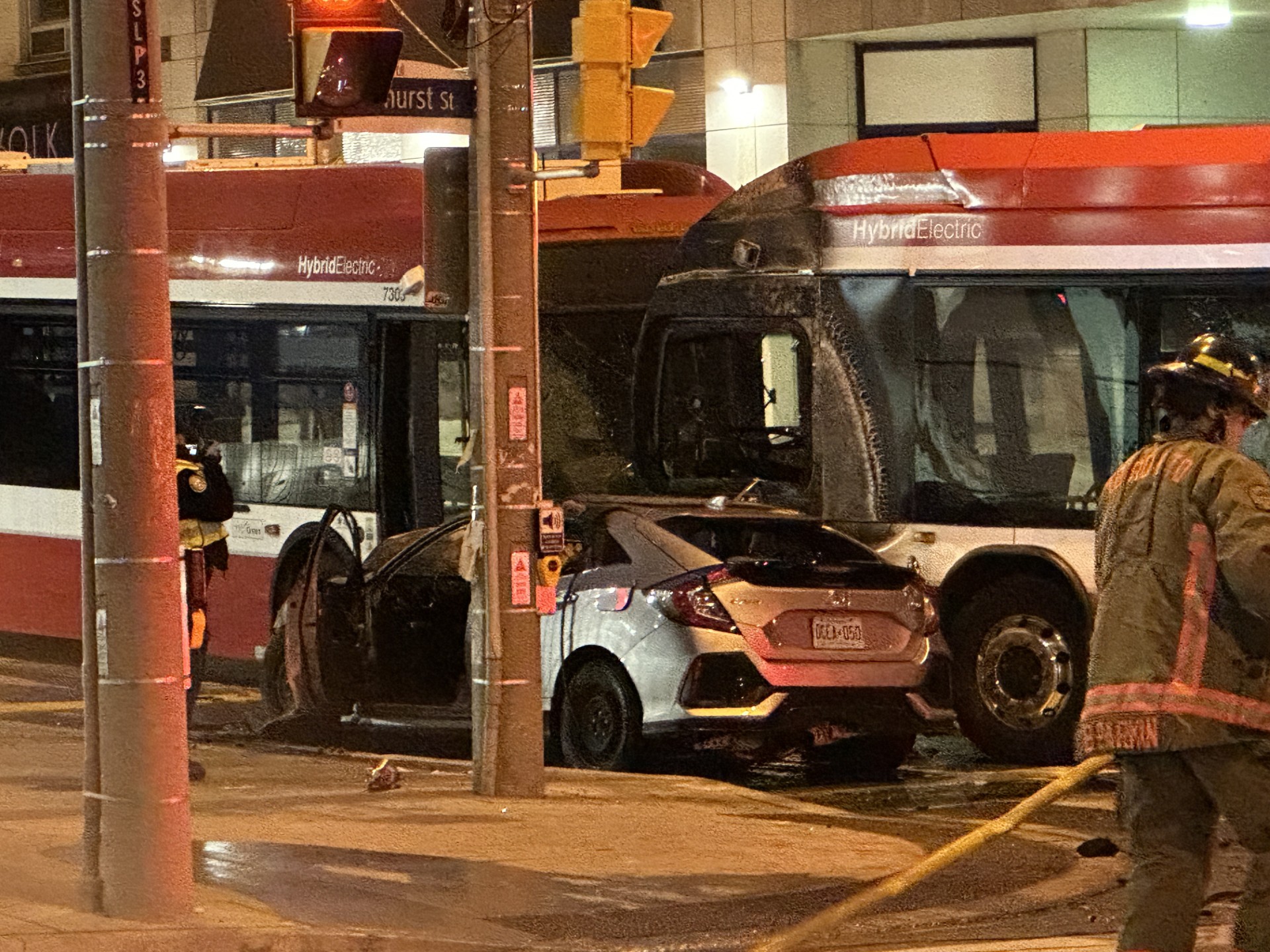 Injuries reported in crash involving TTC buses in midtown Toronto