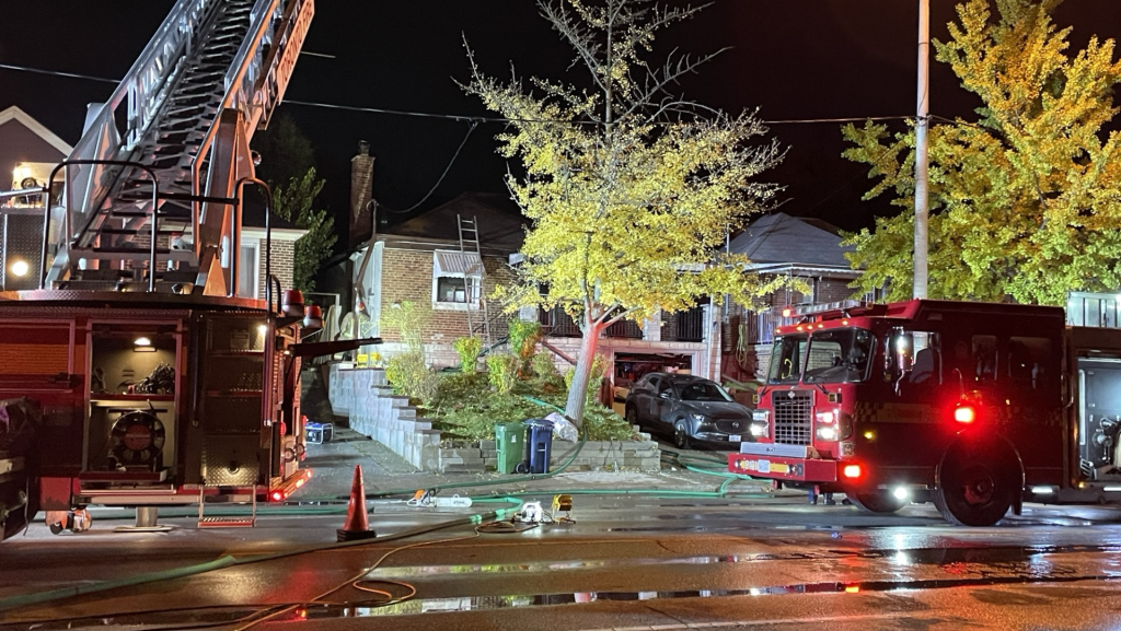 Mother charged after baby girl dies in 2-alarm house fire in Toronto