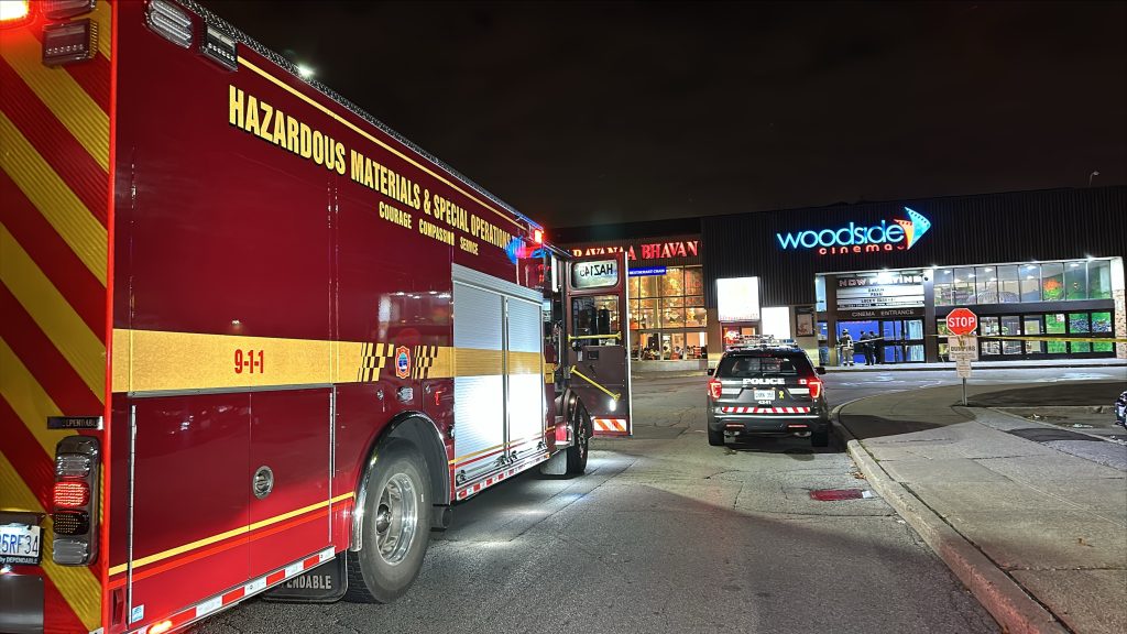 Scarborough cinema evacuated after package was lit on fire, police say