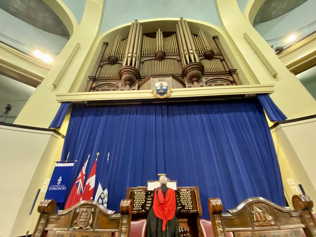 University of Toronto's resident organist retires after 45 years