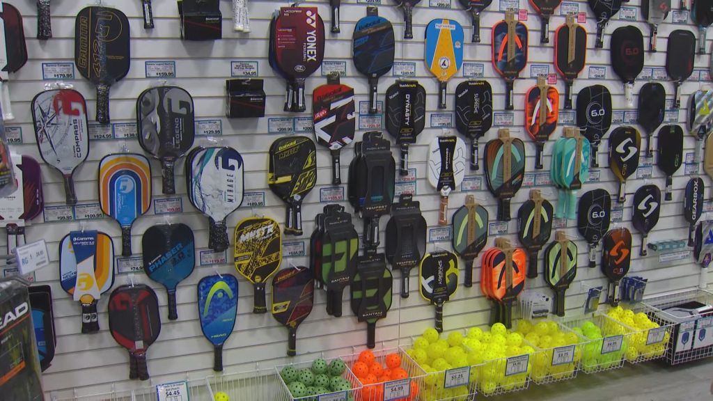 Pickleball growing in popularity for players, and thieves