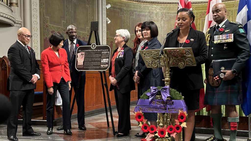 City of Toronto honours Canada's largest all-Black military battalion unit