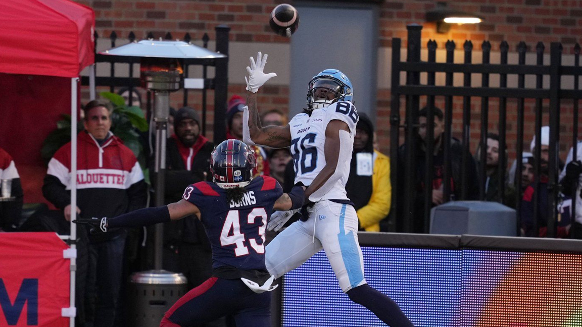 Argonauts upset Alouettes in CFL East final, but lose QB Chad Kelly to gruesome injury