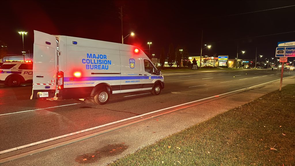 Collision in Brampton leaves 1 pedestrian with critical injuries