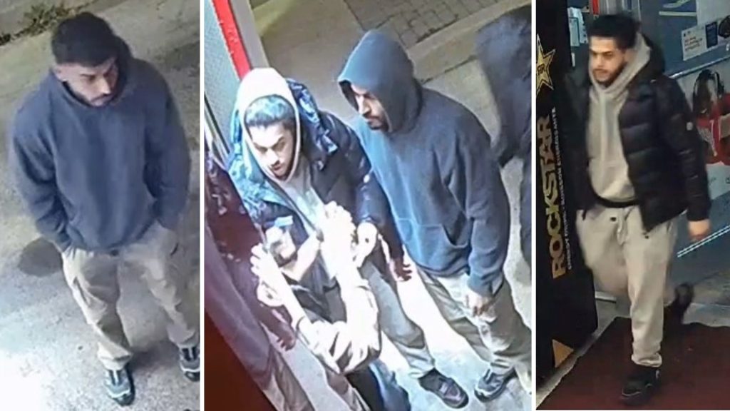 4 suspects sought after violent North York robbery