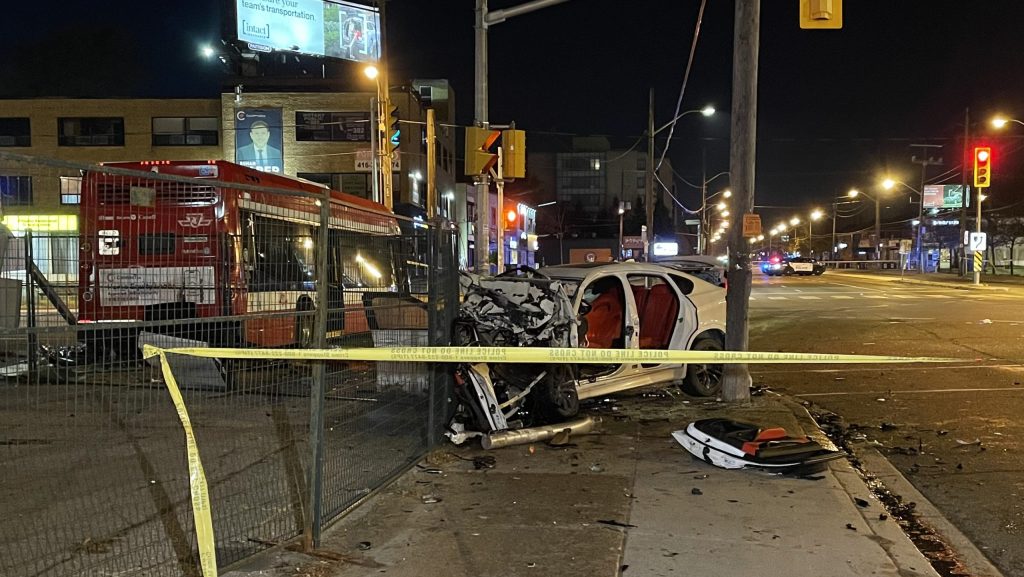 Nine injured in crash involving TTC bus, vehicle in North York