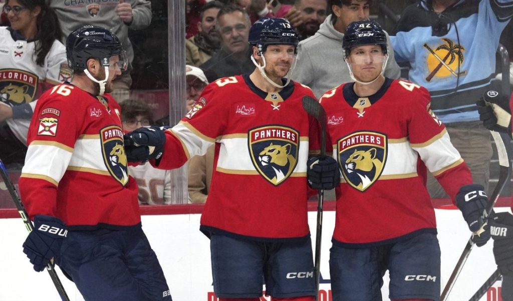 Panthers thump Maple Leafs 5-1, McMann leaves with injury