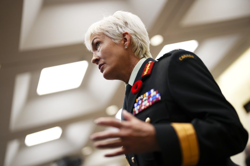 Canada's top general takes on U.S. senator in defending womens' role in combat units