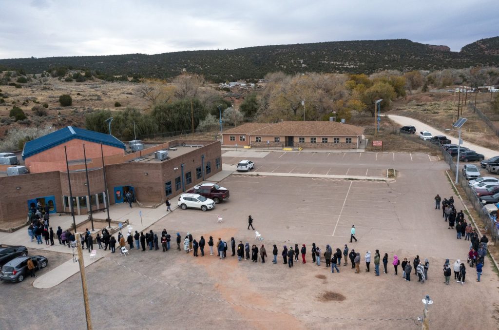 Bomb threats in swing states disrupt a mostly smooth Election Day