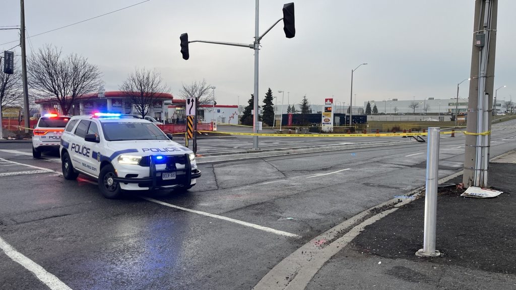 Male pedestrian injured in Mississauga hit-and-run