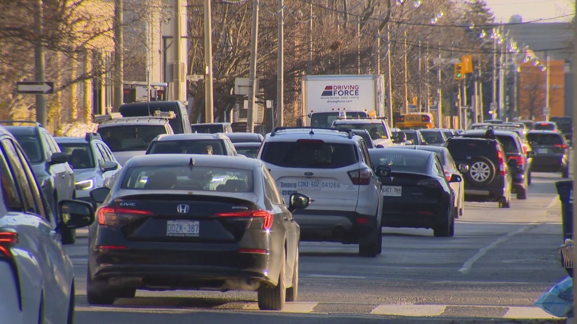 Drivers in Toronto’s east end speak out on commute chaos